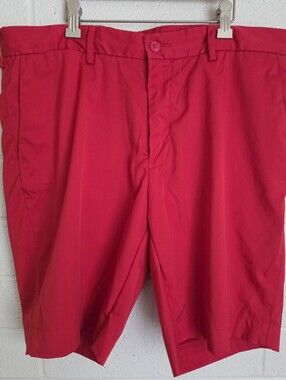 Polo Ralph Lauren Mens Red Performance Golf Shorts Size 34